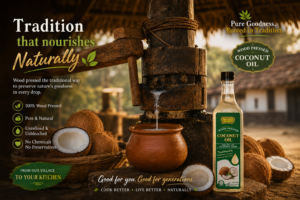 Wood Pressed Coconut Oil - Waoo Kytchen