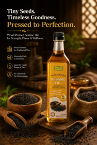 Wood Pressed Sesame Oil - Waoo Kytchen