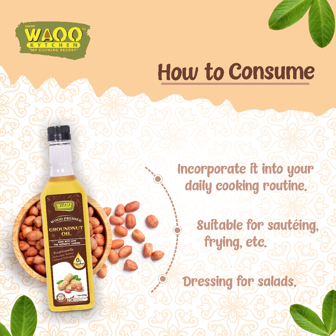 Groundnut Oil 1L - Image 3