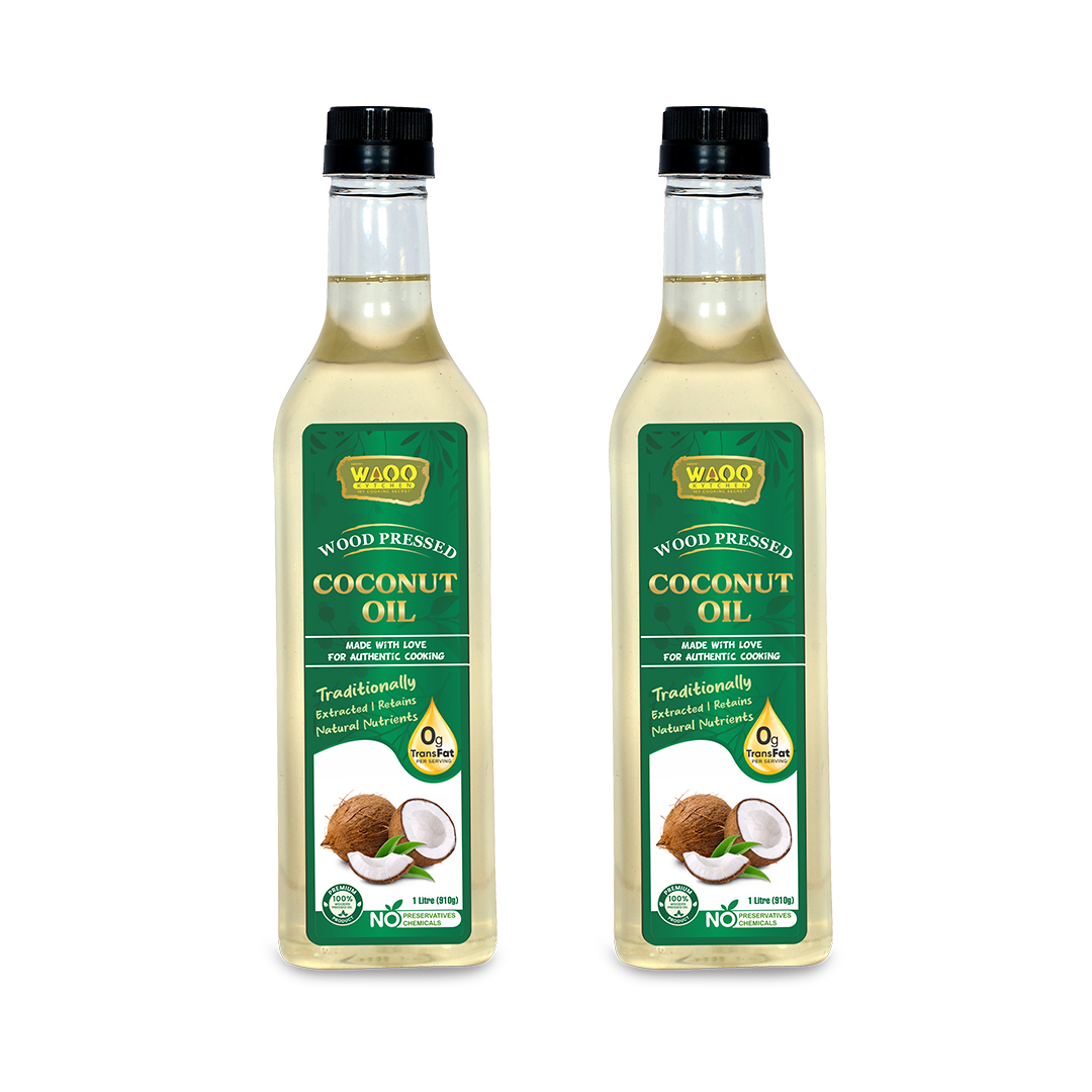 Wood Pressed Coconut Oil - Waoo Kytchen